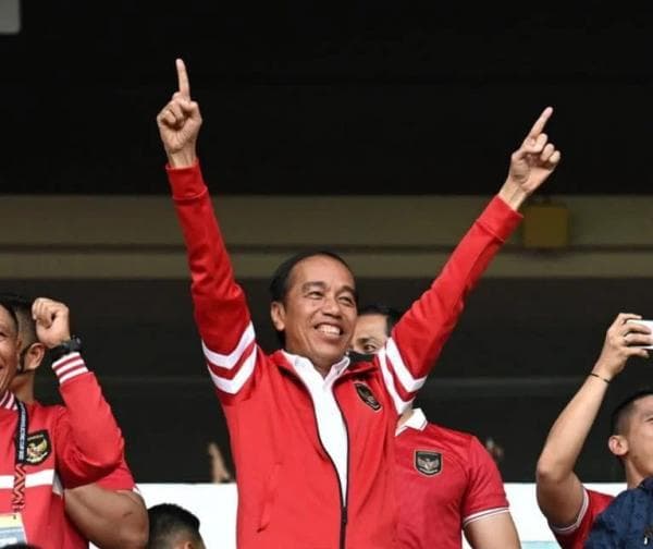 Presiden Jokowi Doakan Timnas Indonesia Tembus Final di Piala AFF 2022