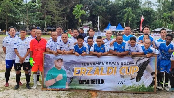 Turnamen Sepak Bola Erzaldi Cup Desa Belilik Resmi Digelar, 160 Tim Ikut Berpartisipasi Turnamen Sepak Bola Erzaldi Cup Desa Belilik Resmi Digelar, 160 Tim Ikut Berpartisipasi