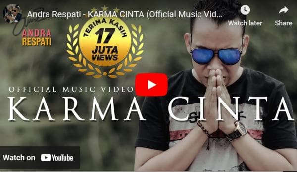 Lirik Lagu Karma Cinta - Andra Respati Lirik Lagu Karma Cinta - Andra Respati
