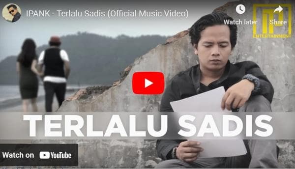 Lirik Lagu Terlalu Sadis - Ipank Lirik Lagu Terlalu Sadis - Ipank