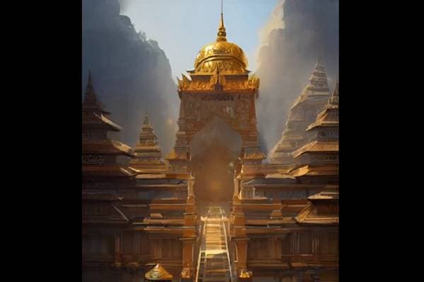 Terungkap Kemegahan Arsitektur Istana Kerajaan Majapahit di Trowulan, Versi AI Mirip Angkor Wat Terungkap Kemegahan Arsitektur Istana Kerajaan Majapahit di Trowulan, Versi AI Mirip Angkor Wat