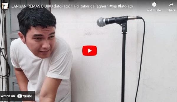 Lagi Viral, Lirik Lagu Jangan Remas Biji - Aldi Taher Lagi Viral, Lirik Lagu Jangan Remas Biji - Aldi Taher