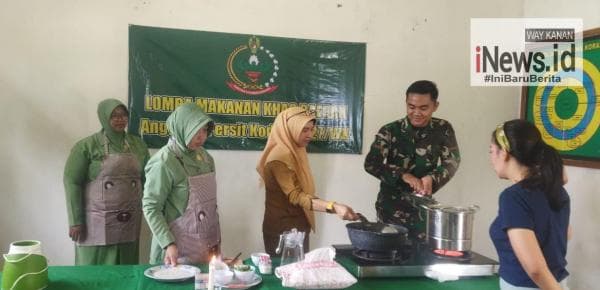 Ketua Persit KCK Cabang L Dim 0427 Way Kanan Nina Rudi Jatmiko mengatakan, Ketua Persit KCK Cabang L Dim 0427 Way Kanan Nina Rudi Jatmiko mengatakan,