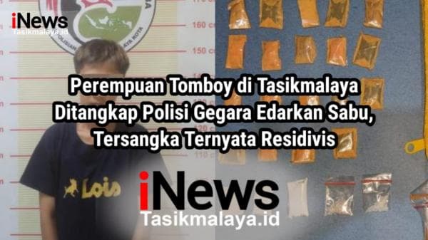 VIDEO: Perempuan Tomboy Residivis Narkoba di Tasikmalaya Ditangkap Polisi Gegara Edarkan Sabu VIDEO: Perempuan Tomboy Residivis Narkoba di Tasikmalaya Ditangkap Polisi Gegara Edarkan Sabu