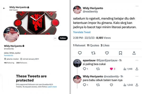 Pegawai Bea Cukai Berulah, Hina Warganet dengan Sebutan Babu Pegawai Bea Cukai Berulah, Hina Warganet dengan Sebutan Babu