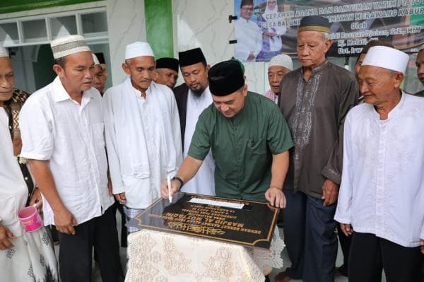 Resmikan Masjid Balun Ijuk, Erzaldi: Tirulah Cara Rasulullah Resmikan Masjid Balun Ijuk, Erzaldi: Tirulah Cara Rasulullah