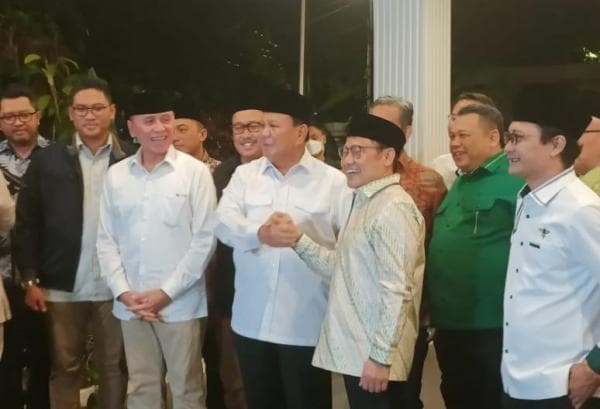 Disambangi Cak Imin, Prabowo: Kita Semakin Solid, Ikhlas Berbakti kepada Rakyat