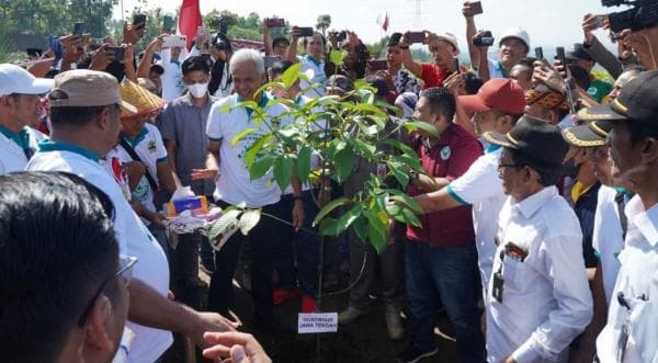 Ganjar Pranowo Reklamasi Area Bekas Tambang di Cilacap dan Larang Pertambangan Ilegal Ganjar Pranowo Reklamasi Area Bekas Tambang di Cilacap dan Larang Pertambangan Ilegal