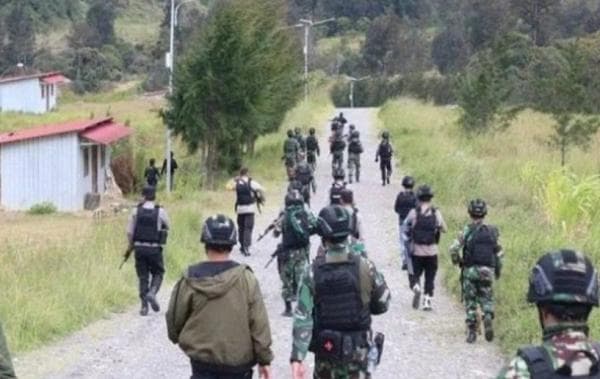 Kembali Kontak Senjata dengan KKB Prajurit TNI Tertembak