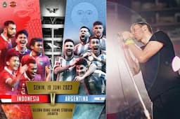 PSSI Bocorkan, Harga Tiket Timnas Indonesia vs Argentina tak Semahal Tiket Konser Coldplay