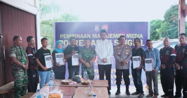 Kapolres dan Forkopimda Aceh Singkil Jalin Silahturahmi dengan Puluhan Wartawan