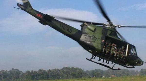 Helikopter Bell 412 Milik TNI AD Jatuh di Ciwidey, Berikut Spesifikasi dan Pembuatannya
