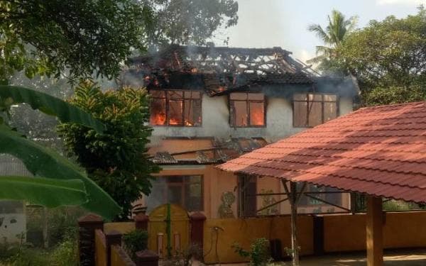 Bangunan Madrasah 2 Lantai di Kuningan Kebakaran, Tak Ada Korban Jiwa