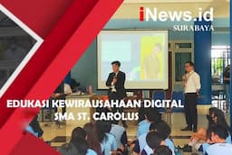 Content Creator dan Selebgram Edukasi Kewirausahaan Digital di SMA St Carolus