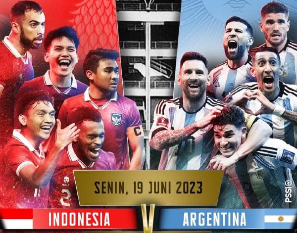 Skuad Garuda Lawan Argentina, Edy Rahmayadi: 5-0 Menang Indonesia Skuad Garuda Lawan Argentina, Edy Rahmayadi: 5-0 Menang Indonesia