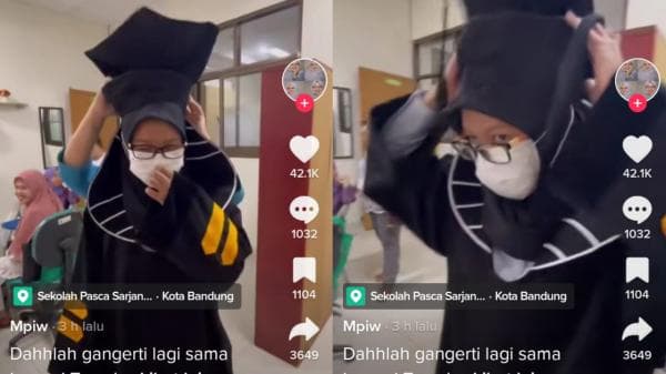Viral Uniknya Model Topi Toga Wisuda UPI 2023, Cara Pakainya Bikin Bingung Viral Uniknya Model Topi Toga Wisuda UPI 2023, Cara Pakainya Bikin Bingung