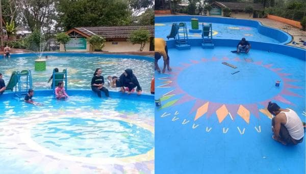 Libur Idul Adha, Cipanas Gunung Galunggung Tasikmalaya Lakukan Perbaikan Fasilitas Kolam Renang Libur Idul Adha, Cipanas Gunung Galunggung Tasikmalaya Lakukan Perbaikan Fasilitas Kolam Renang