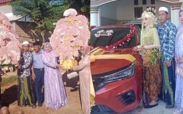 Viral Video Seserahan Pernikahan di Sumenep Rp1 Miliar, Ada Buket Uang hingga Mobil Viral Video Seserahan Pernikahan di Sumenep Rp1 Miliar, Ada Buket Uang hingga Mobil