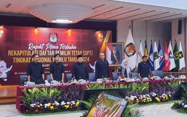 KPU RI: DPT Pemilu 2024 Sebanyak 204.807.222 Pemilih KPU RI: DPT Pemilu 2024 Sebanyak 204.807.222 Pemilih