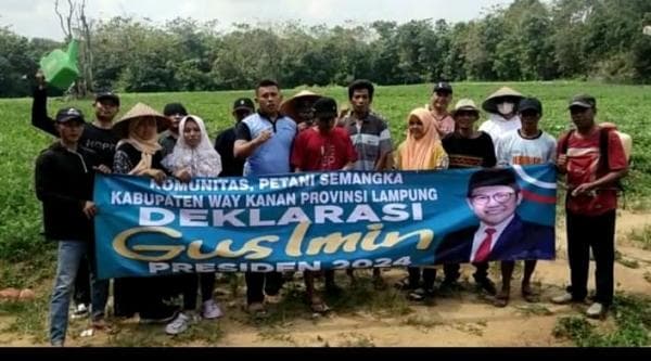 Komunitas Petani Semangka Way Kanan Dukung Gus Imin Maju Pilpres 2024 Komunitas Petani Semangka Way Kanan Dukung Gus Imin Maju Pilpres 2024