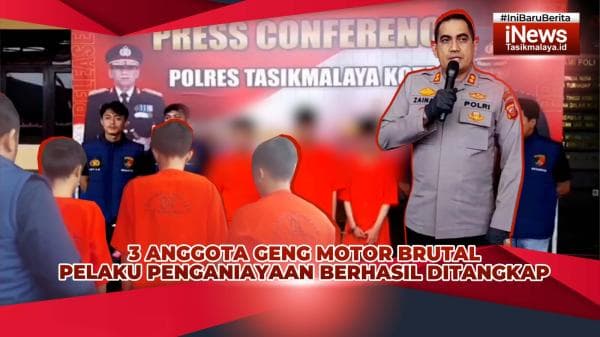 VIDEO: 3 Anggota Geng Motor yang Aniaya 2 Pemuda di Tasikmalaya Diciduk Polisi, 1 Tersangka Pelajar VIDEO: 3 Anggota Geng Motor yang Aniaya 2 Pemuda di Tasikmalaya Diciduk Polisi, 1 Tersangka Pelajar