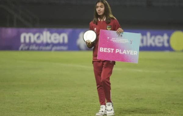 Sosok Claudia Alexandra Scheunemann, Best Player dan Top Scorer AFF U-19 Women`s Championship 2023 Sosok Claudia Alexandra Scheunemann, Best Player dan Top Scorer AFF U-19 Women`s Championship 2023