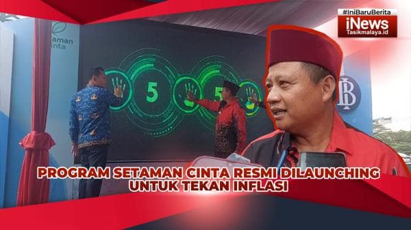 VIDEO: Pemkot Tasikmalaya Bersama Bank Indonesia Launching Setaman Cinta Cegah Inflasi VIDEO: Pemkot Tasikmalaya Bersama Bank Indonesia Launching Setaman Cinta Cegah Inflasi
