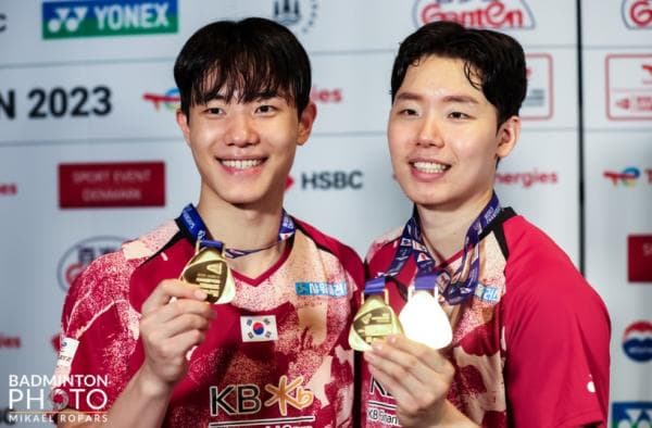 Kang Min Hyuk Sampaikan Rasa Terima Kasih pada Badminton Lovers Indonesia usai Juarai BWC 2023 Kang Min Hyuk Sampaikan Rasa Terima Kasih pada Badminton Lovers Indonesia usai Juarai BWC 2023