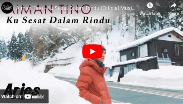 Lirik Lagu Ku Sesat Dalam Rindu – Aiman Tino Lirik Lagu Ku Sesat Dalam Rindu – Aiman Tino