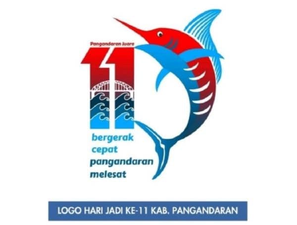 11 Tahun Kabupaten Pangandaran, Ini Logo dan Filosofinya 11 Tahun Kabupaten Pangandaran, Ini Logo dan Filosofinya