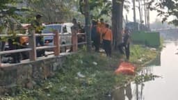 Miris,Sepasang Kekasih Nekat Terjun ke Sungai Di Surabaya, Keduanya Ditemukan Tewas
