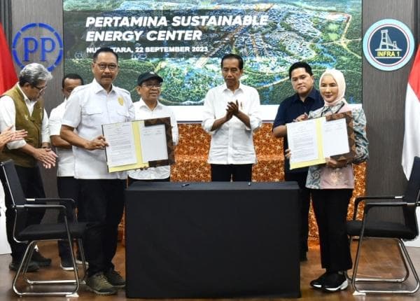 Pertamina Siap Kembangkan Pusat Riset Energi Berkelanjutan di IKN Nusantara Pertamina Siap Kembangkan Pusat Riset Energi Berkelanjutan di IKN Nusantara