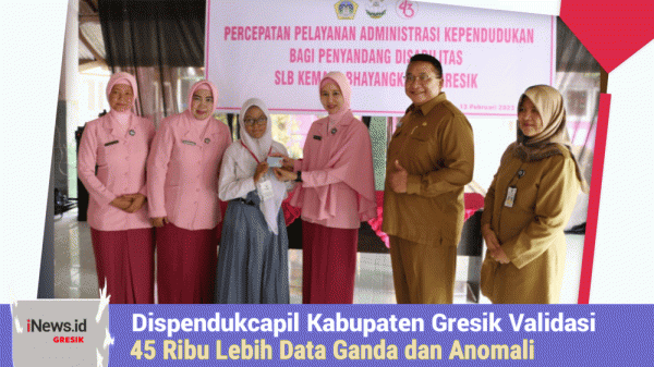 Dispendukcapil Kabupaten Gresik Validasi 45 Ribu Lebih Data Ganda dan Anomali Dispendukcapil Kabupaten Gresik Validasi 45 Ribu Lebih Data Ganda dan Anomali