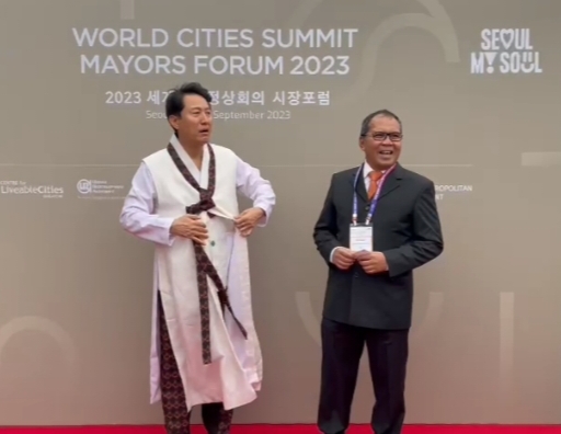 Danny Pomanto Paparkan Proyek Strategis "Japparate" di World Cities Summit Mayors Forum 2023
