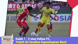 Kalah 1 - 2 atas Deltras FC, Pelatih Gresik United Sesalkan Kepemimpinan Wasit