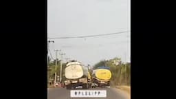 Aksi 2 Pengemudi Truk Tangki Ugal-ugalan di Jalanan Palembang Viral, Pemotor Terpaksa harus Menepi