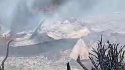 Kebakaran Hutan Gunung Lawu di Ngawi Meluas Masuk Wilayah Karanganyar Hingga Puncak
