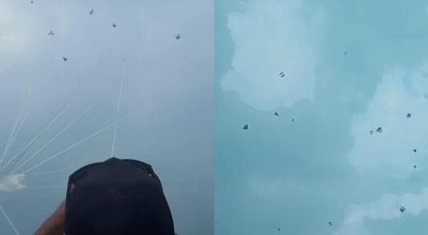 Keseruan Lomba Layang-layang Tradisional Peteng di Ciputri Hiasi Langit Pandeglang Keseruan Lomba Layang-layang Tradisional Peteng di Ciputri Hiasi Langit Pandeglang