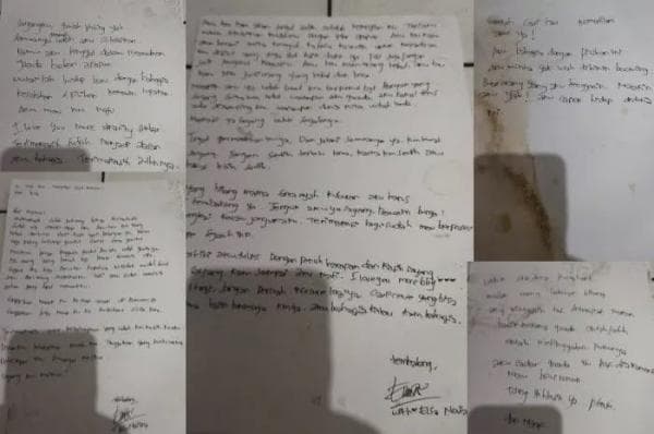 `Aku Capek Hidup` Mahasiswi yang Tewas di Kamar Kos Tulis Surat untuk Pacar, Singgung Uang Pinjaman `Aku Capek Hidup` Mahasiswi yang Tewas di Kamar Kos Tulis Surat untuk Pacar, Singgung Uang Pinjaman