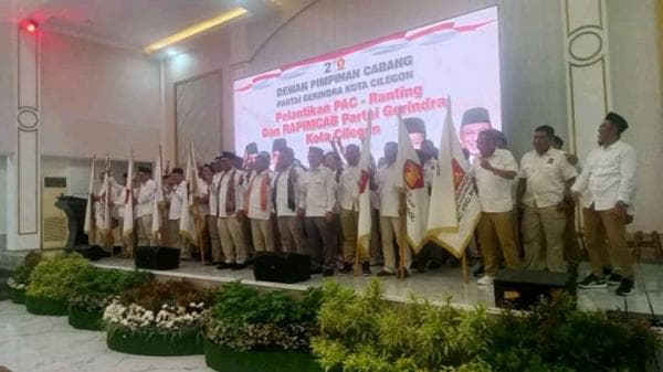 Gerindra Kota Cilegon Lantik PAC dan Ranting di Hotel Grand Mangku Putra Gerindra Kota Cilegon Lantik PAC dan Ranting di Hotel Grand Mangku Putra