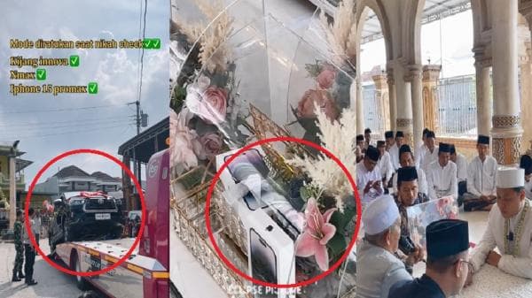 Pengantin Pria Bawa Seserahan Mobil, Motor dan iPhone 15 bikin Iri, Netizen: Ayoo Mimpi Bareng Pengantin Pria Bawa Seserahan Mobil, Motor dan iPhone 15 bikin Iri, Netizen: Ayoo Mimpi Bareng
