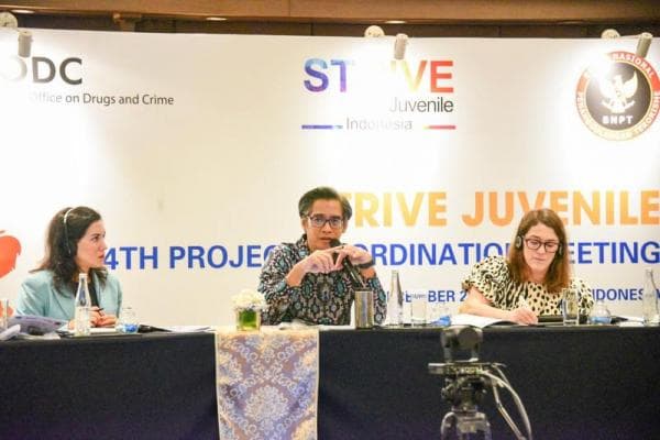 Program Strive Juvenile Lampaui Target, BNPT Berharap Kerja Sama dengan UNODC Berlanjut Program Strive Juvenile Lampaui Target, BNPT Berharap Kerja Sama dengan UNODC Berlanjut