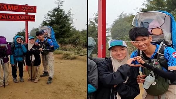 Pasangan Muda Bawa Balita Naik Gunung Viral, Netizen: Kalau Anaknya Hipotermia Baru Panik Deh Pasangan Muda Bawa Balita Naik Gunung Viral, Netizen: Kalau Anaknya Hipotermia Baru Panik Deh