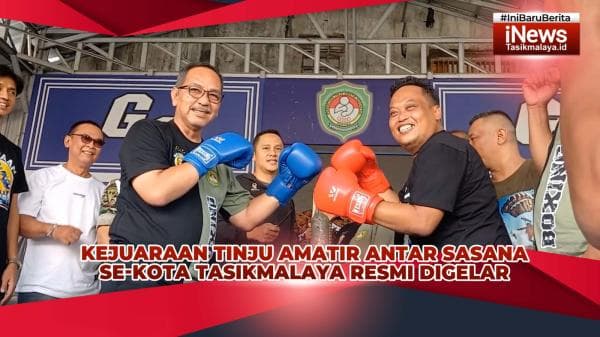 VIDEO: Kejuaraan Tinju Amatir Antar Sasana se-Kota Tasikmalaya Resmi Digelar, Diiikuti 215 Petinju VIDEO: Kejuaraan Tinju Amatir Antar Sasana se-Kota Tasikmalaya Resmi Digelar, Diiikuti 215 Petinju