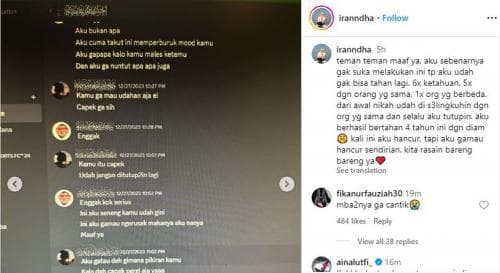 Viral, Selebgram Bongkar Perselingkuhan Suami Pilot dengan Pramugari Viral, Selebgram Bongkar Perselingkuhan Suami Pilot dengan Pramugari