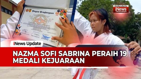VIDEO: Setahun Geluti Karate, Nazma Sofi Sabrina Raih 19 Medali Kejuaraan Lokal hingga Nasional VIDEO: Setahun Geluti Karate, Nazma Sofi Sabrina Raih 19 Medali Kejuaraan Lokal hingga Nasional