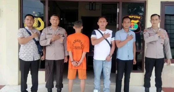 DPO asal Suka Raja Nuban Pelaku Pencurian Tabung Oksigen Menyerahkan Diri ke Polisi DPO asal Suka Raja Nuban Pelaku Pencurian Tabung Oksigen Menyerahkan Diri ke Polisi