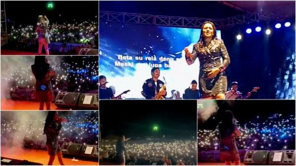 Ribuan Warga Padati Konser Mitha Talahatu di GOR Suwama Bone Bolango Ribuan Warga Padati Konser Mitha Talahatu di GOR Suwama Bone Bolango