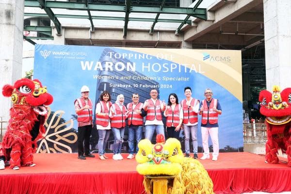 Waron Hospital Sudah Topping Off, Target Soft Opening pada 1 Juli 2024 Waron Hospital Sudah Topping Off, Target Soft Opening pada 1 Juli 2024