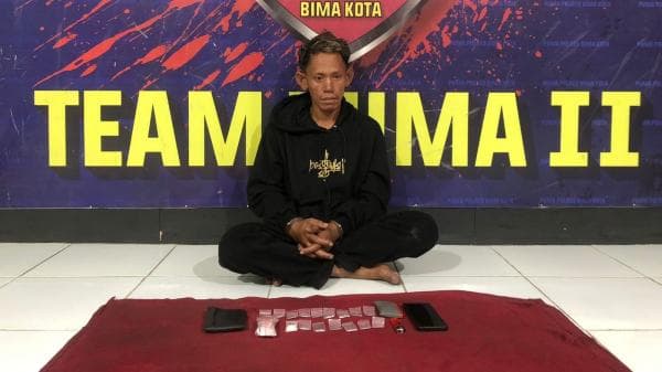 Pengedar Sabu di Kota Bima Ditangkap Tim Puma saat Ungkap Kasus Curanmor, Begini Kronologinya